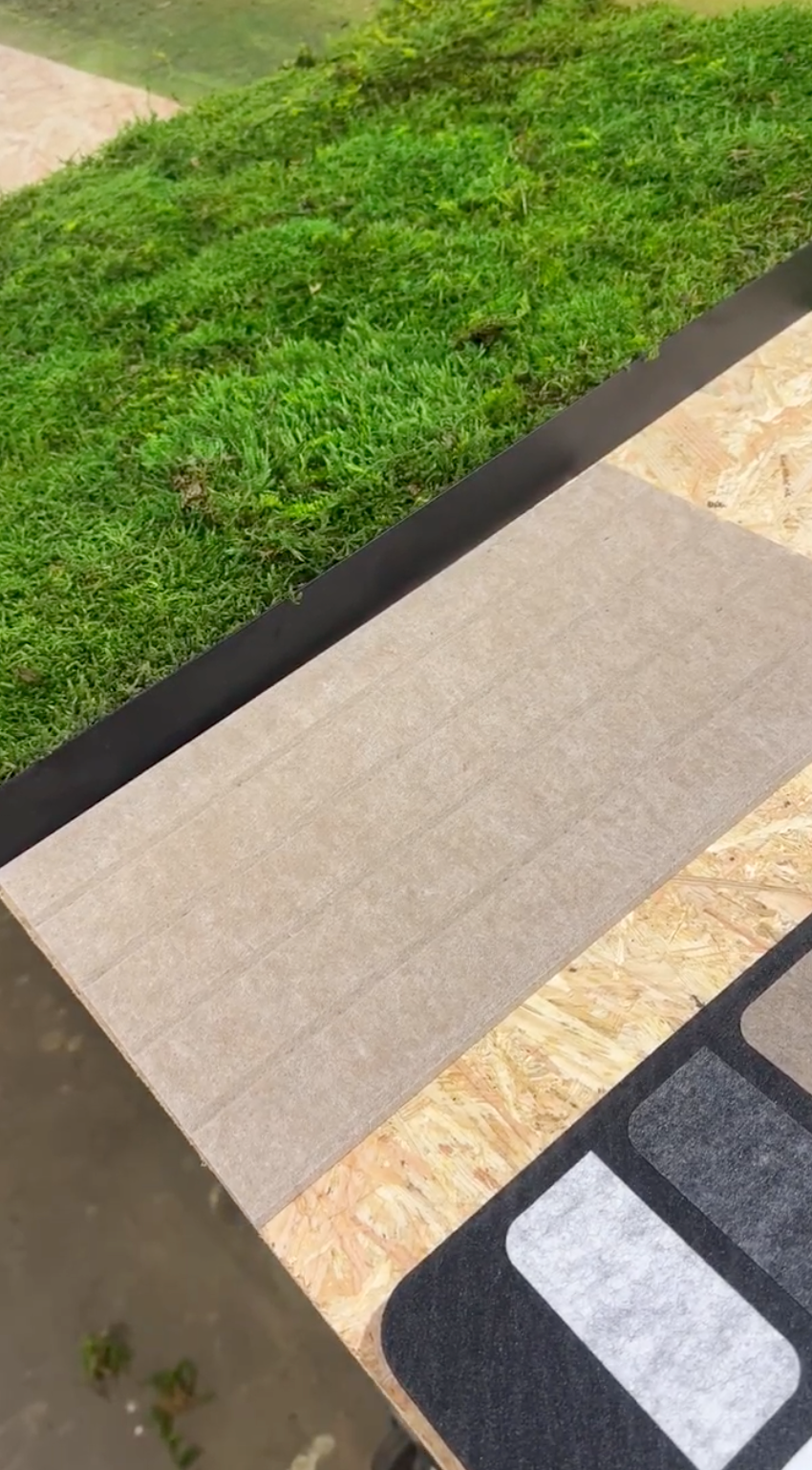 Uniek Product: Mospaneel 260 en 300 cm