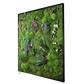 Mosschilderij Rechthoek Hout - Jungle Style Wild